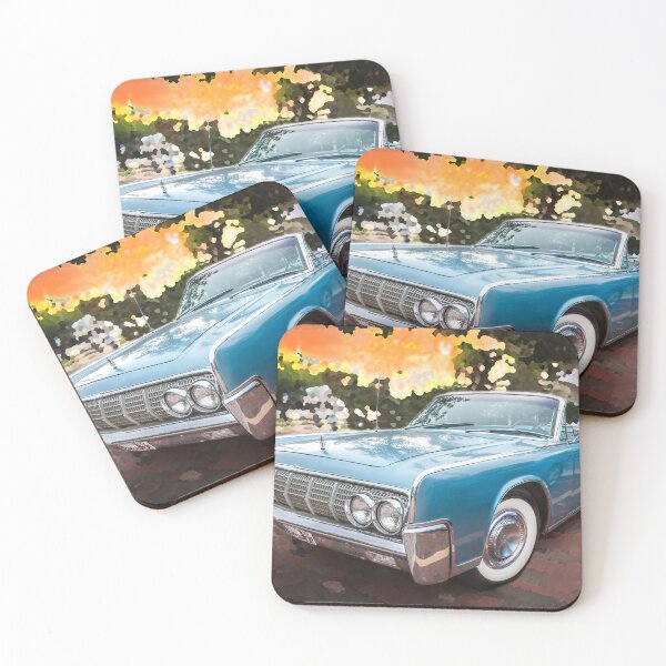 Item preview, 1964 Blue Lincoln Continental Convertible X102 designed and sold by RichFrancoCars.