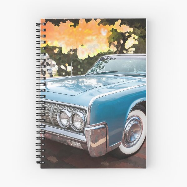 Item preview, 1964 Blue Lincoln Continental Convertible X102 designed and sold by RichFrancoCars.