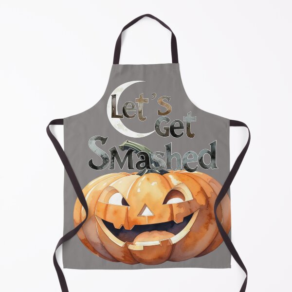 Item preview, Let's get smashed, get drunk, pumpkin Halloween designed and sold by LiskoDesign.