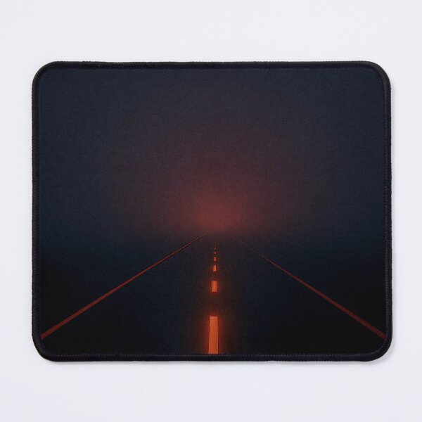 Item preview, Neon Red Road Lines – Futuristic Minimalist Picture designed and sold by PosterFuel.