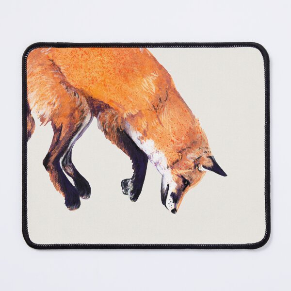 Item preview, Pouncing Fox by artist Renee Machan designed and sold by RMachanArt.