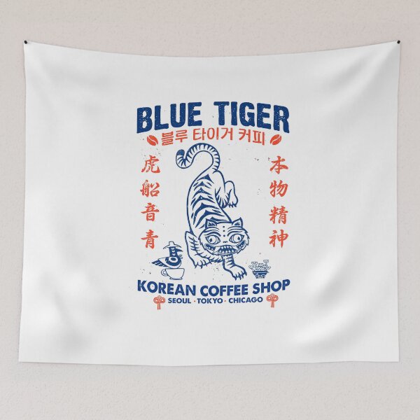 Item preview, Blue tiger designed and sold by ppmid.