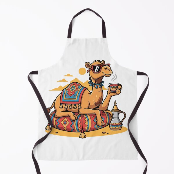 Item preview, Cartoon Character Drinking Coffee – Fun Illustrator Design designed and sold by SaicoGN.
