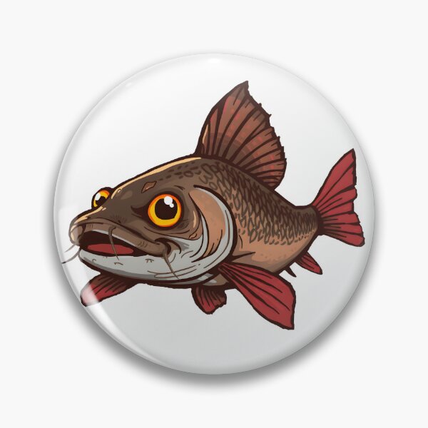 Item preview, Maddfishy1975 crazy fish Barbus barbus MF75 #00028 designed and sold by maddfishy1975.