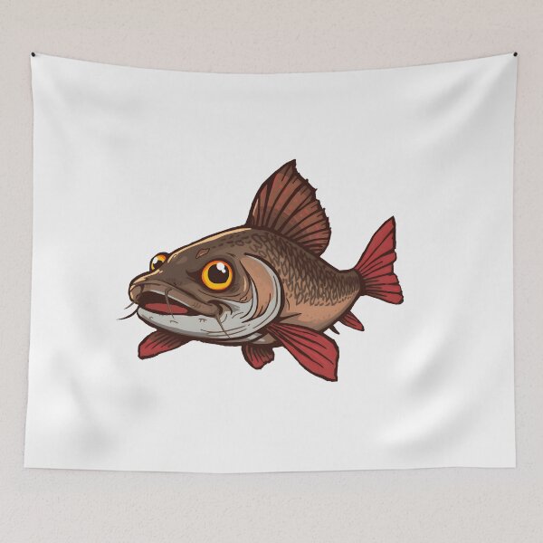 Item preview, Maddfishy1975 crazy fish Barbus barbus MF75 #00028 designed and sold by maddfishy1975.