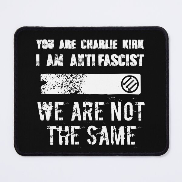 Item preview, Anti Charlie Kirk Anti Fascist designed and sold by thepixelgarden.