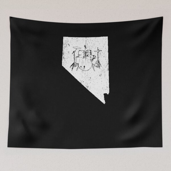 Item preview, Nevada Drummer Tshirt designed and sold by shoppzee.