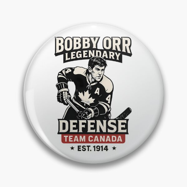Item preview, Bobby Orr Legendary Defense Shirt  Team Canada Hockey Est. 1914 designed and sold by matecarolyn.