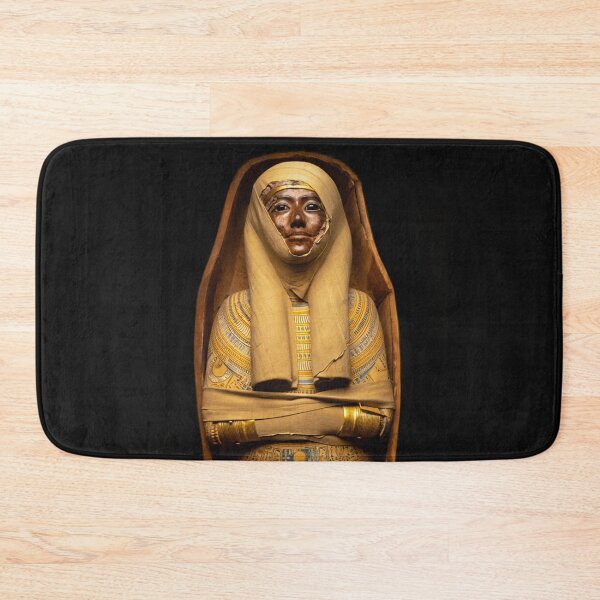 Item preview, Egyptian Mummy vintage atmoospheric historical image capturing the mysterious nature of the Pharaohs designed and sold by Vintage Designs +.