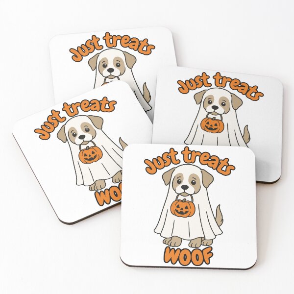 Item preview, Halloween Dog Just Treats  designed and sold by DesignbyOla.