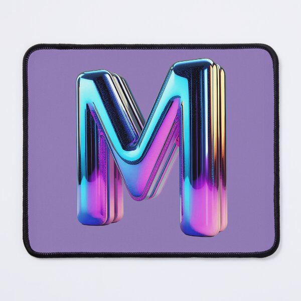 Item preview, Holographic Letter M designed and sold by NEll-VISION.