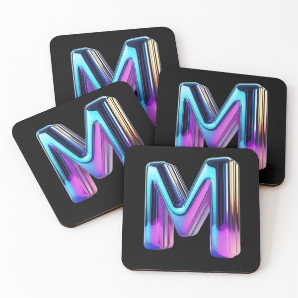 Item preview, Holographic Letter M designed and sold by Iconell.