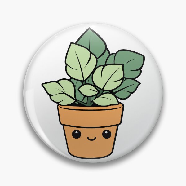 Item preview, cute plant with eyes designed and sold by kmckdesigns.