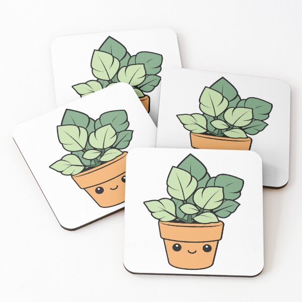 Item preview, cute plant with eyes designed and sold by kmckdesigns.