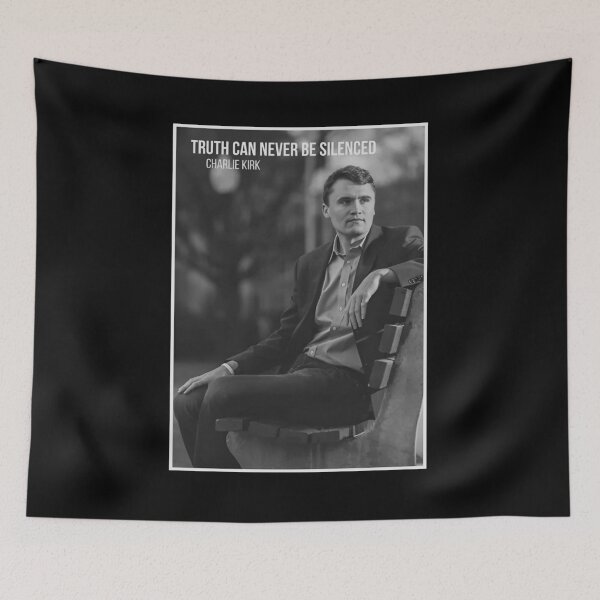 Item preview, Charlie Kirk Truth Can Never Be Silenced  designed and sold by JeyVel.