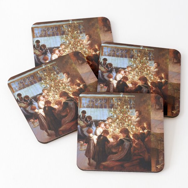Item preview, The Christmas Tree - Albert Chevallier Tayler designed and sold by Jon-Baran.