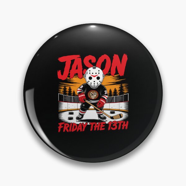 Artikelvorschau, Jason Freitag der 13. Hockey Rink Horror Cartoon Mashup entworfen und verkauft von trangaualac.