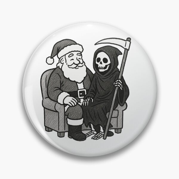 Aperçu de l'œuvre La mort rend visite au Père Noël créée et vendue par pnknessprojects.