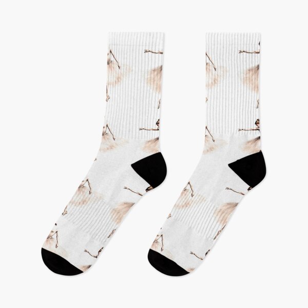 Item preview, Ethereal Ballerina in Delicate Pale Tutu Illustration designed and sold by LanaGustavsson.
