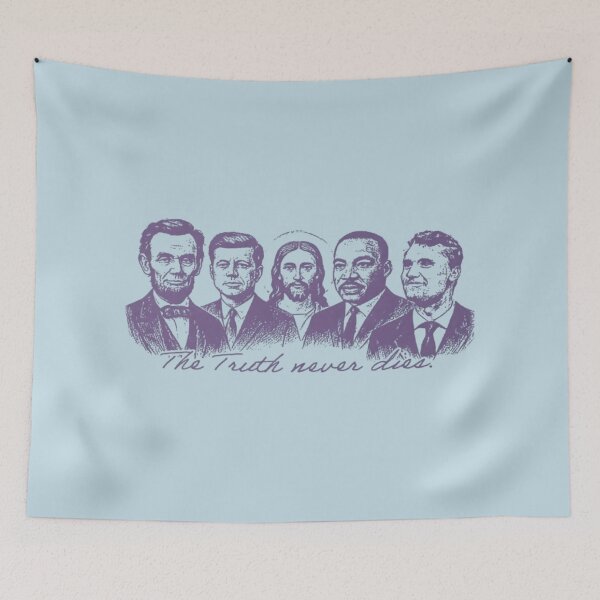 Item preview, Charlie Kirk "The Truth Never Dies" designed and sold by JeyVel.