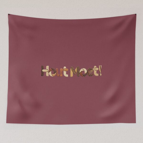 Item preview, In Dutch: Hout Moet! Translation Wood is a must! designed and sold by Pjotre7.