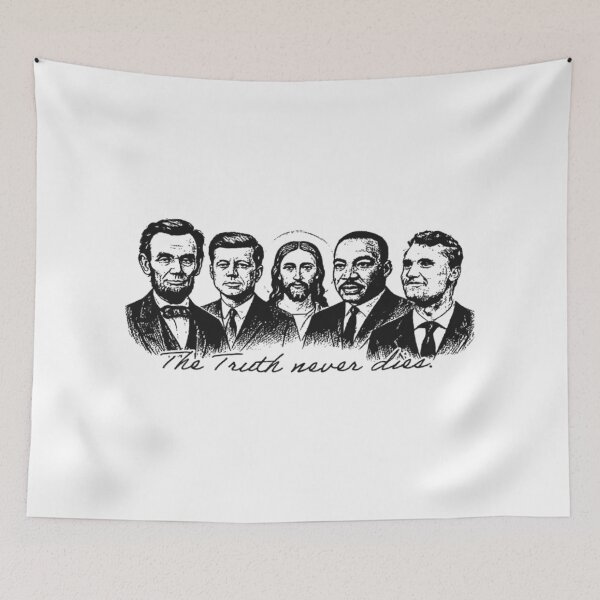 Item preview, Charlie Kirk "The Truth Never Dies" designed and sold by JeyVel.