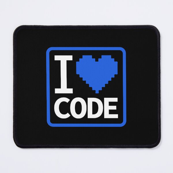 Item preview, Copy of I Love Code Programming Blue Heart Design designed and sold by PO3Designs.