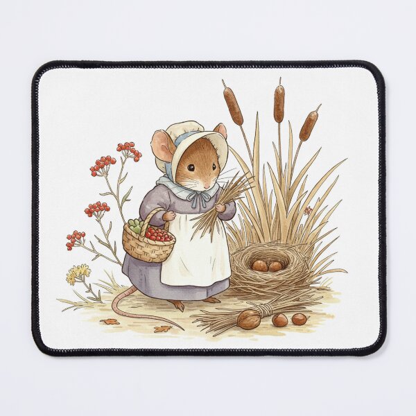 Item preview, Harvest Mouse in the Reeds designed and sold by Pasteltone.