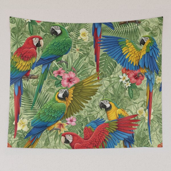 Item preview, Vibrant Parrots designed and sold by GraphicMondaze.