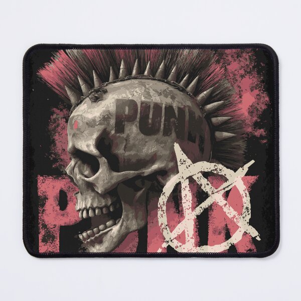 Item preview, Punk Rock Mohawk Skull designed and sold by drizzd.