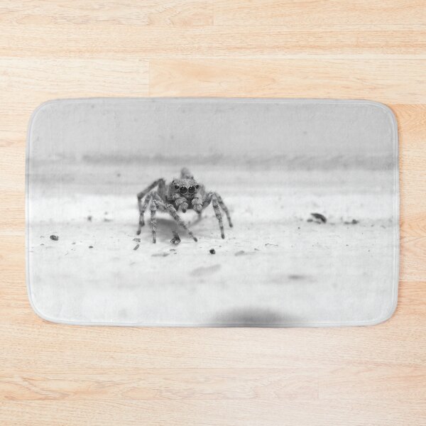 Item preview, The Curious Observer - Expressive Black and White Jumping Spider Portrait designed and sold by Luminari Creations.
