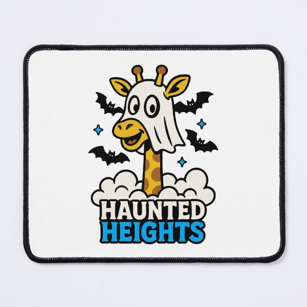 Item preview, Haunted Heights Cute Giraffe Ghost Halloween designed and sold by SnappyPNG.