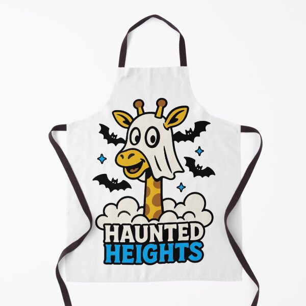 Item preview, Haunted Heights Cute Giraffe Ghost Halloween designed and sold by SnappyPNG.