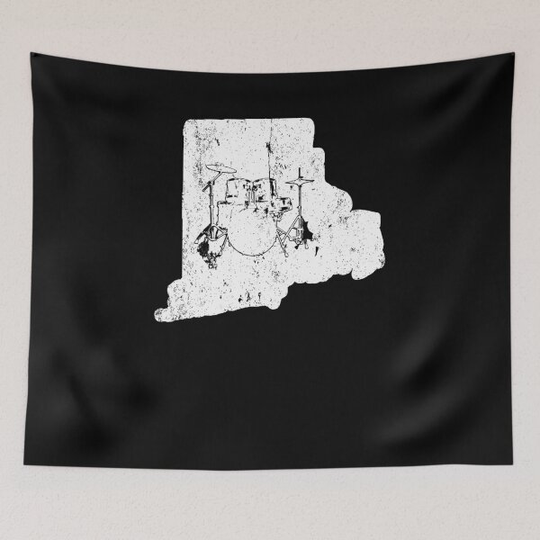 Item preview, Rhode Island Drummer Tshirt designed and sold by shoppzee.