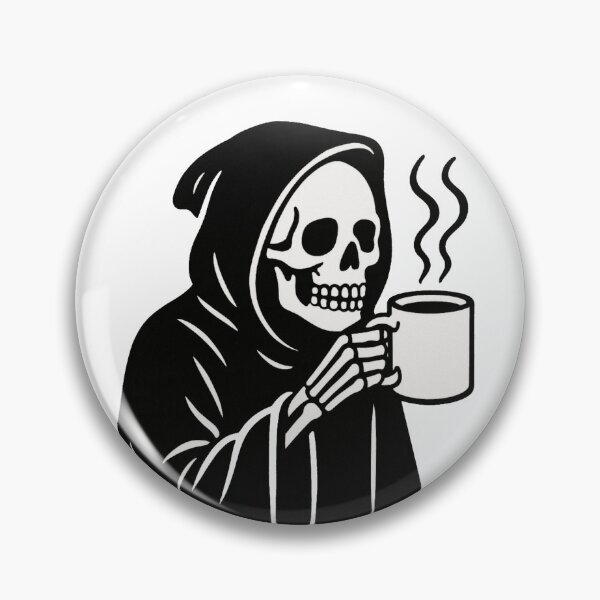 Item preview, Death Drinks Coffee designed and sold by pnknessprojects.