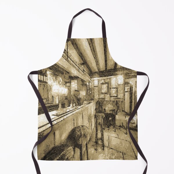Item preview, English Pub Van Gogh Style  designed and sold by Londonimages.