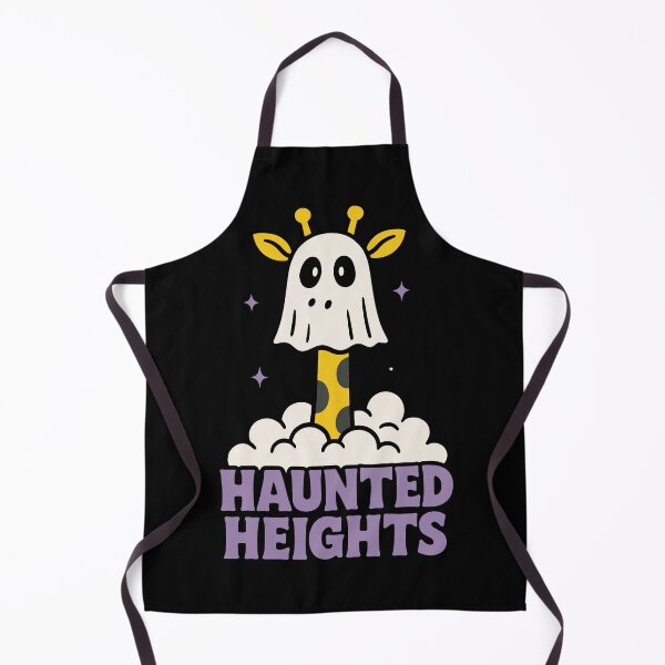 Item preview, Haunted Heights Funny Giraffe Ghost Halloween designed and sold by SnappyPNG.