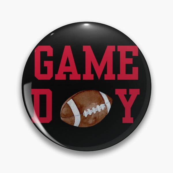 Item preview, Georgia Football Pin Button designed and sold by Kickoff Buttons.