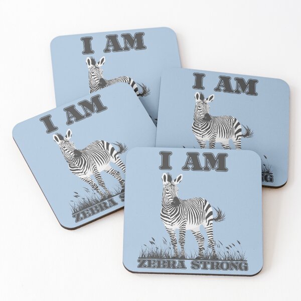 Item preview, Zebra Fierce - Ehlers-Danlos Syndrome Awareness Design designed and sold by Jesabee Designs.
