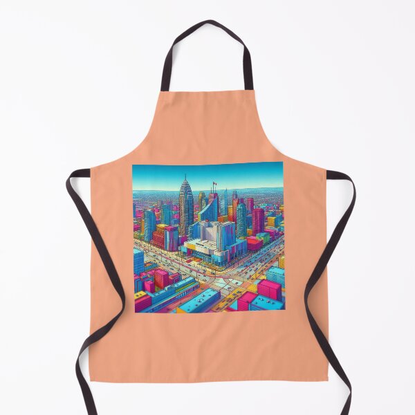 Item preview, Mississauga City Hall 3D Sketch – Vibrant View from Mavis Rd & Central Pkwy, designed and sold by PaintMeWorld.