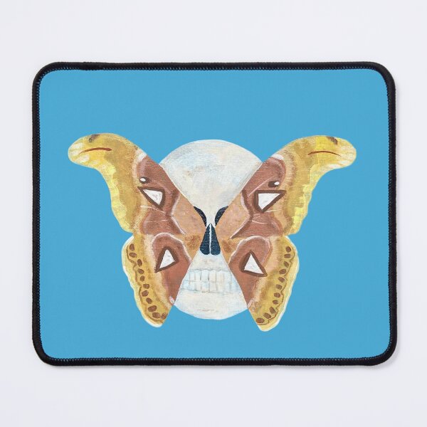 Item preview, Atlas moth in skull illustration designed and sold by Bugbotherer30.
