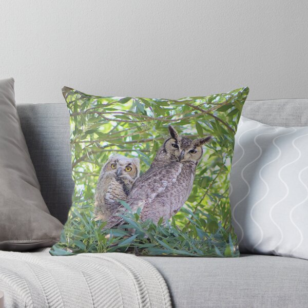 Item preview, Beautiful Mother And Baby Owl designed and sold by simonjayphotos.