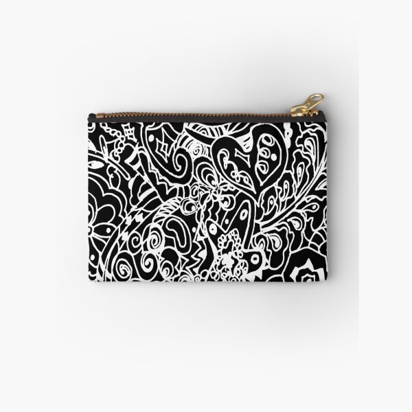 Item preview, Black and White Hand Drawn Pattern  designed and sold by Sharon Schwalbe.