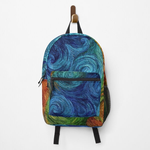 Item preview, Swirling Abstract Color Pattern designed and sold by HausKatz.