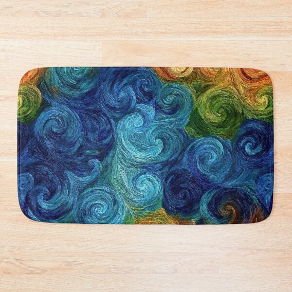 Item preview, Swirling Abstract Color Pattern designed and sold by HausKatz.