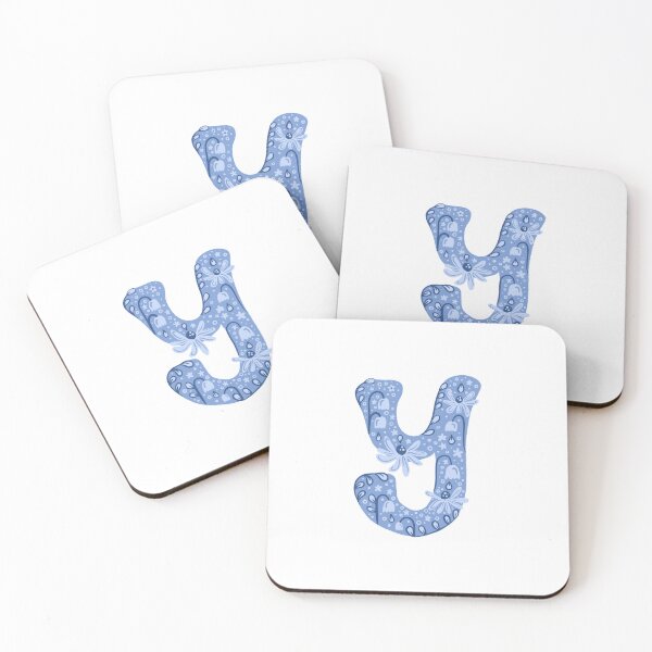 Item preview, Illustrated Floral Initials Letter Y cute sticker design designed and sold by Richardsonh25.