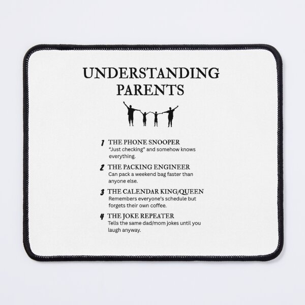 Item preview, Life with Parents – Hilarious Parenting Humor designed and sold by PsyFlow35.