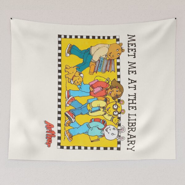 Item preview, arthur meet me at the library  designed and sold by miss madison creates.