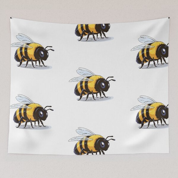Item preview, Save the Bees – Cute Bumblebee Illustration designed and sold by The Sandy Design Store.