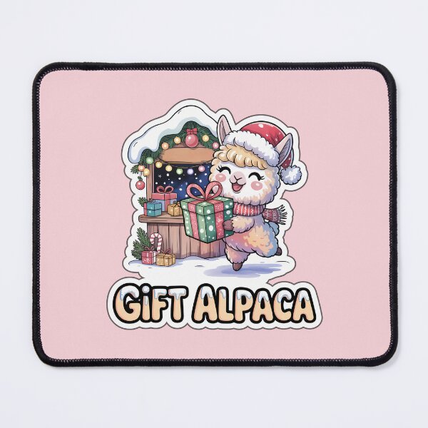 Item preview, Christmas Animal Alpaca – Gift Alpaca Sticker at Holiday Market designed and sold by Nuist25.